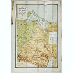 Percement de l'isthme de Suez. Atlas des cartes, plans, sondages, profils et forages à l'appuie du projet de la commission internationale. . .