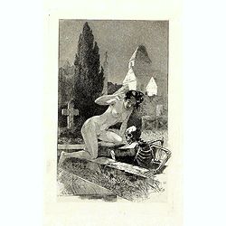 A rare suite of 12 original etchings by Martin van Maele to the famous work by Edmond Haracourt.