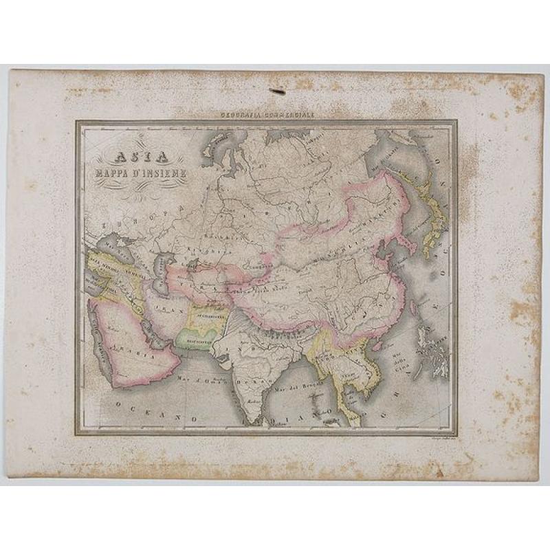 Asia Mappa d'Insieme.