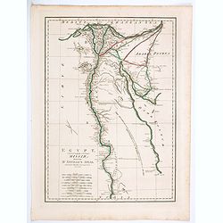 Egypt, Called in the Language of the Country Missir drawn from D'Anville's Atlas.