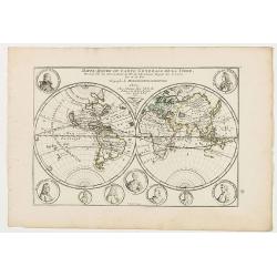 Mappe-Monde ou carte generale de la terre.