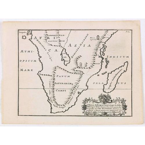 Old map image download for Ultimae Aethiopum utrorumque in Asia Africaque Orae . . .