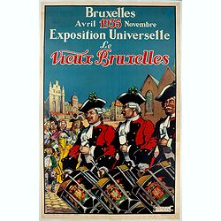 Bruxelles Avril Novembre 1935 Exposition Universelle Le Vieux Bruxelles.