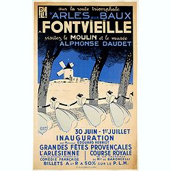 Sur la route triomphante d'Arles aux Baux - A Fontvieille visitez le moulin et le musée Alphonse Daudet.
