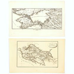 A Special Map of the Isle of Taman [and a map of the Sea of Azof].