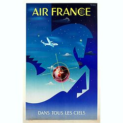 Air France dans tous les ciels.