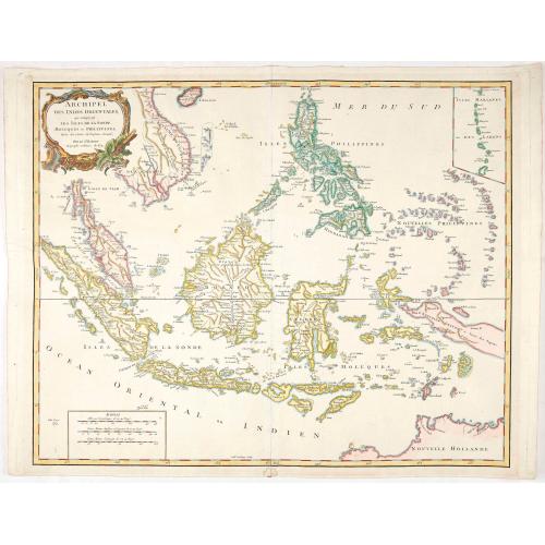 Old map image download for Archipel Des Indes Orientales, qui comprend Les Isles De La Sonde.. Philippines..