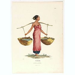 Timor. Canda Jeune fille Malaise. [plate XXVI]