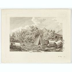 Camp à Duywen Hock Riviere. (Tom.1er. Pag.131.)