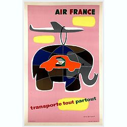 Air France transporte tout partout.
