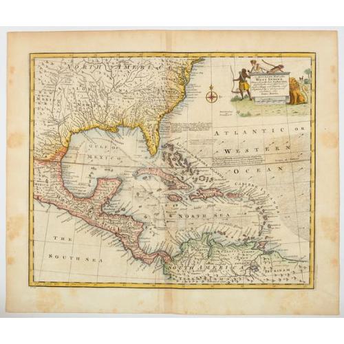 Old map image download for An accurate map of the West Indies : drawn from the best authorities, assisted by the most approved modern maps and charts, and regulated by astronomica. . .