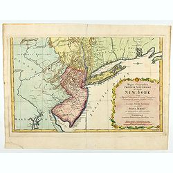 Mappa geographica Provinciæ Nova Eboraci ab Anglis New-York . . .