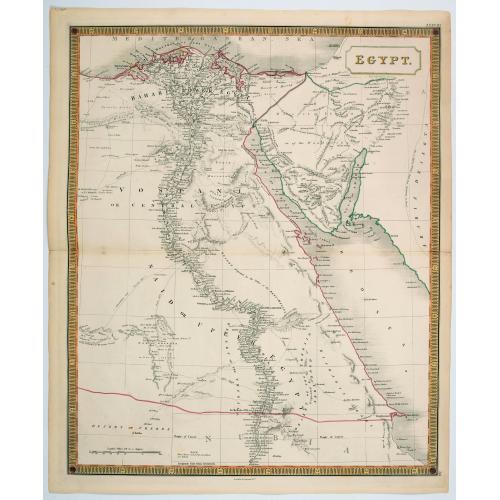 Old map image download for Egypt.