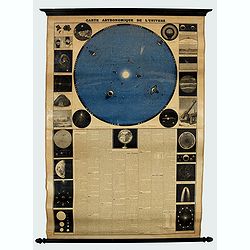 Image download for Carte Astronomique de L'Univers.