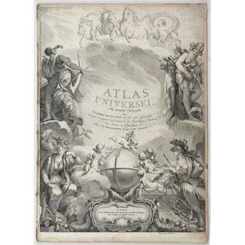 Old map image download for [Title page] Atlas Universel. . .