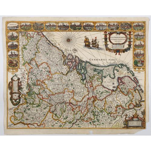 Old map image download for Nova XVII Provinciarum Inferioris Germaniae Descriptio.