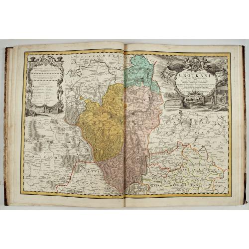 Old map image download for Atlas Silesiae Id Est Ducatus Silesiae Generaliter Quatuor Mappis…