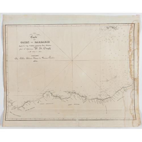 Old map image download for [Majorca and on verso part of the coast of Algeria.] Carte réduite de l'Isle Majorque levée parTofino. . .