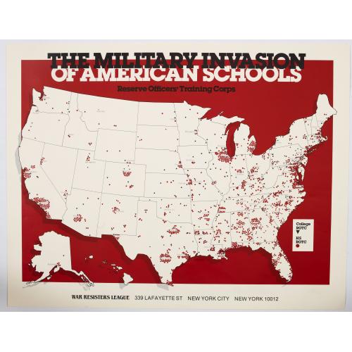 Old map image download for The Military Invasion of American Schools.