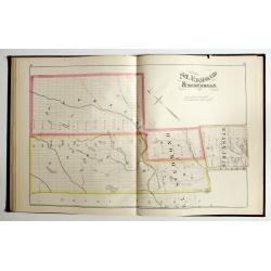 Atlas of the city and county of Quebec from actual surveys, based upon the cadastral plans deposited in the office of the Department of Crown Lands.