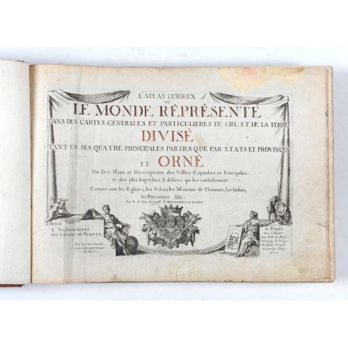 Old map image download for L'Atlas curieux ou le Monde réprésente dans des cartes. . .