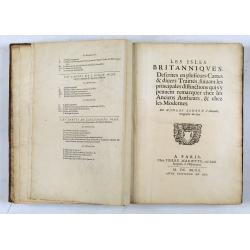 Les Isles Britanniques, l'Espagne, la France, l'Italie, & l'Allemagne, Descrites en plusieurs cartes & divers Traictés… ("Les cinq royaumes").