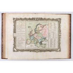 Atlas Méthodique et Elémentaire de Geographie et d'histoire Dedie a Monsieur le President Henault. [4 volumes]