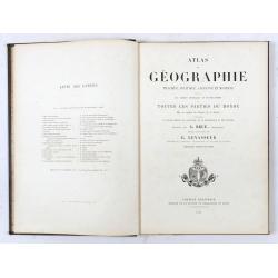 Atlas de Géographie Physique, Politique, Ancienne et Moderne contenant les cartes générales et particulières toutes les parties du Monde.