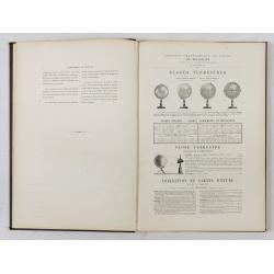 Atlas de Géographie Physique, Politique, Ancienne et Moderne contenant les cartes générales et particulières toutes les parties du Monde.