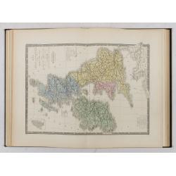 Atlas de Géographie Physique, Politique, Ancienne et Moderne contenant les cartes générales et particulières toutes les parties du Monde.