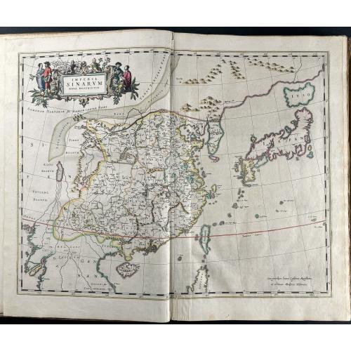 Old map image download for (China Atlas) Novus Atlas Sinensis, A Matino Martinio... Seste Deel van de Nieuwe Atlas, oft Toonneel des Aerdrijck, Uytgegeven door Joan Blaeu.