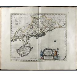 (China Atlas) Novus Atlas Sinensis, A Matino Martinio... Seste Deel van de Nieuwe Atlas, oft Toonneel des Aerdrijck, Uytgegeven door Joan Blaeu.