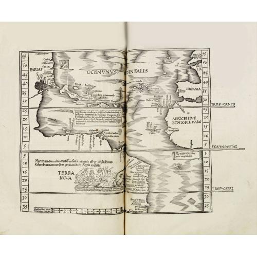 Old map image download for Claudii Ptolemaei geographicae enarrationis libri octo Bilibaldo Pirckeym hero interprete Annotationes Ioannis de Regio Monte in errores commissos a Iacobo Angelo in translatione sua.