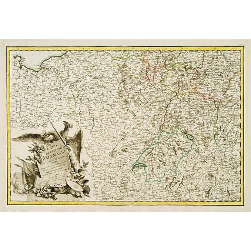 Old map image download for Carte de l'Empire d'Alemagne..