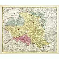 Mappa geographiaca .. regnum Poloniae et .. Lithuaniae ..