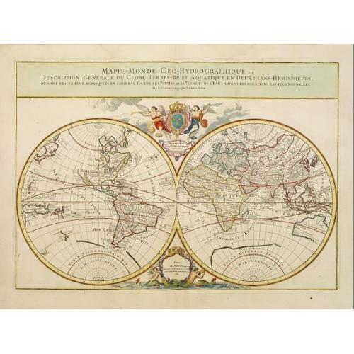 Old map image download for Mappe-Monde Geo-Hydrographique, ou Description Generale...