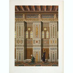 Mosquée d'El-Bordeyny. Intérieur de la Salle Principale. (XVIIe. siècle)