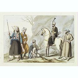 [Costume plate of locals of Afganistan]