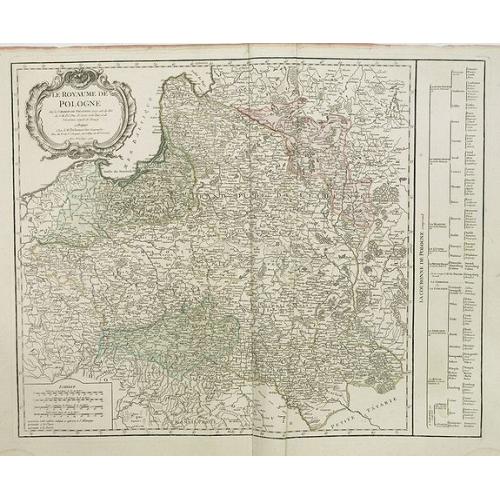 Old map image download for Le Royaume de Pologne. . .