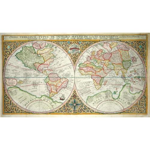 Old map image download for Orbis Terrarum Typus de Integro Multis in Locis Emendatus