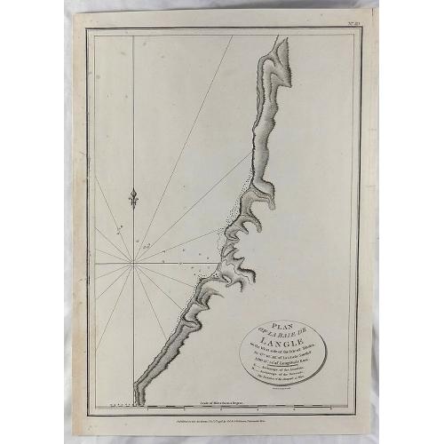 Old map image download for Plan of la Baie de Langle.