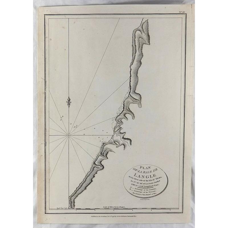 Plan of la Baie de Langle.