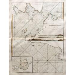 Carte du Détroit de la Sonde depuis la Pointe de Winerou jusqu'à l'Isle du Nord.