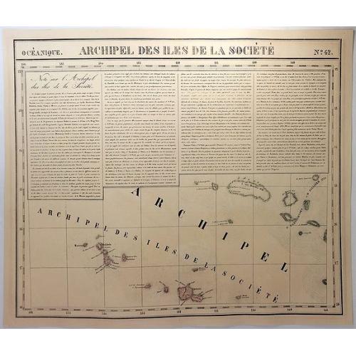 Old map image download for Archipel des Iles de la Societe. No. 42.