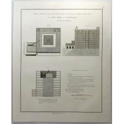 Plan, Section and Elevation of the Poo-Ta-La or Temple of the Lama at Zhe-Hol in Tartary.