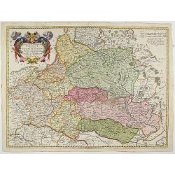 Estats De La Couronne De Pologne ou sont les Royaume de Pologne, Duches et Provinces De Prusse, Cuiave, Mazovie, Russie Noire &c Duches De Lithuanie, Volhynie Podolie &c. De L'Ukraine &c.