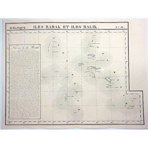 Old map image download for Iles Radak et Iles Ralik. No.16.