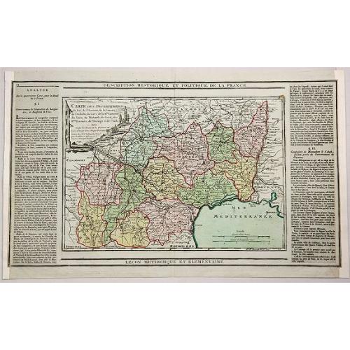 Old map image download for Description Historique et Politique de la France.