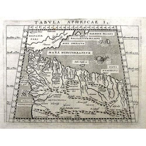 Old map image download for Tabula Aphricae I.