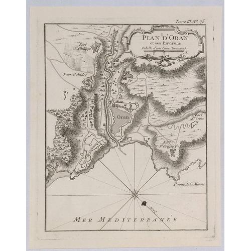 Old map image download for Plan d'Oran et Ses Environs.